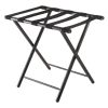 Tavin Luggage Rack; Folding Straight Leg