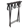 Tavin Luggage Rack; Folding Straight Leg