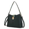 MKF Collection Ezra Snake embossed Vegan Leather Women Shoulder Handbag by Mia K