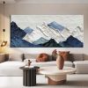 Handmade Oil Painting Thick Texture Abstract Landscape Oil Painting Gorgeous Abstract Landscape 3D Wall Art on Canvas Serene Abstract Landscape 3D Lar